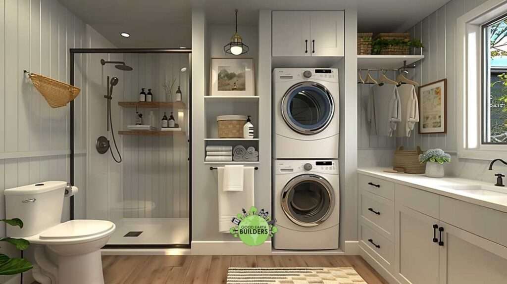 Design Bathroom Laundry Combination: Maximizing Space and Style