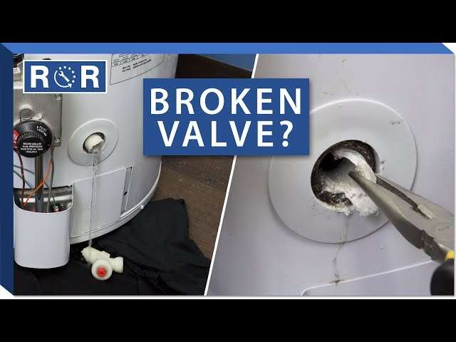 How to Open a Plastic Drain Valve on a Water Heater: A Step-by-Step Guide