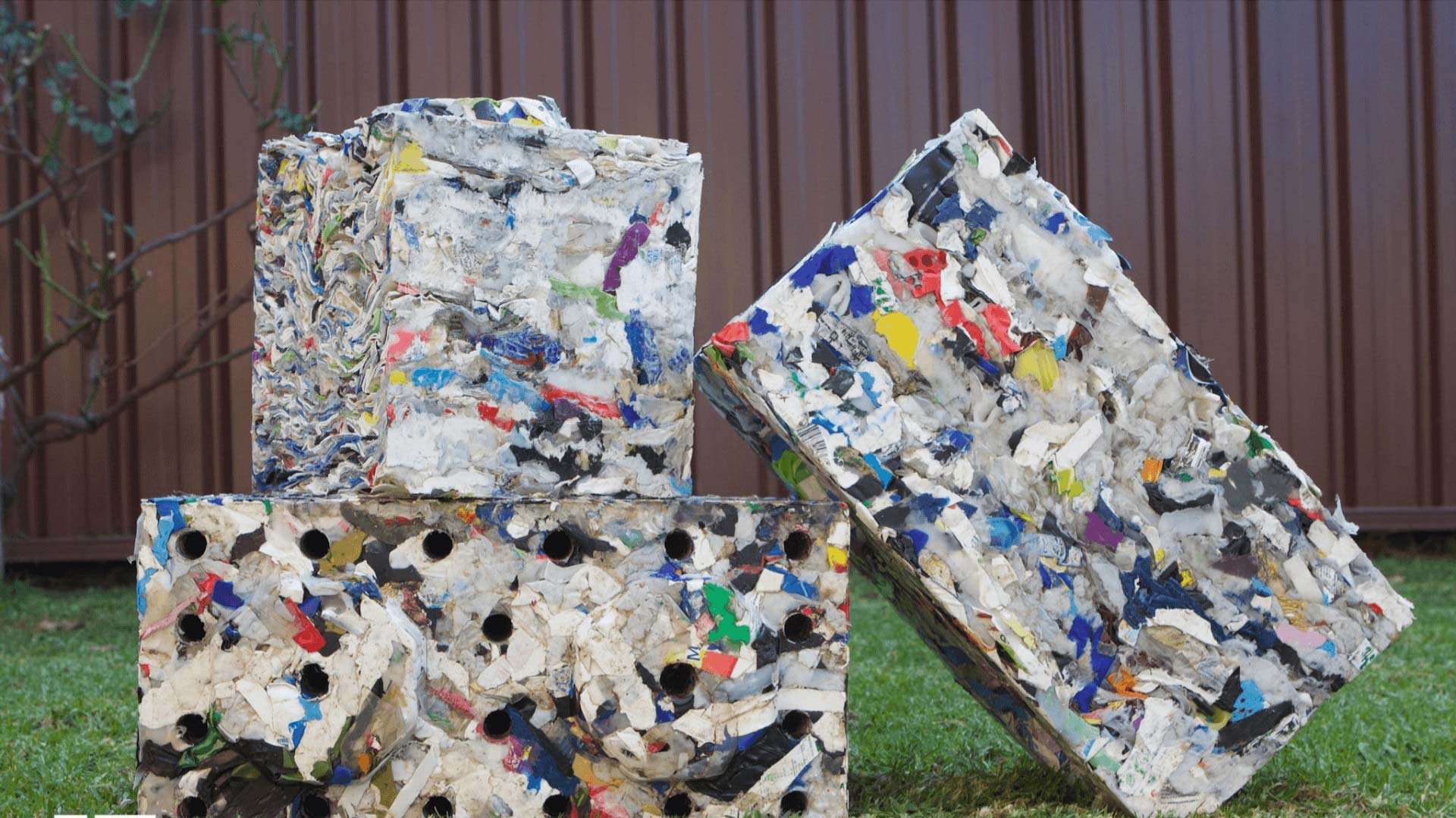 Plastic Can Be Recycled Into Building Materials