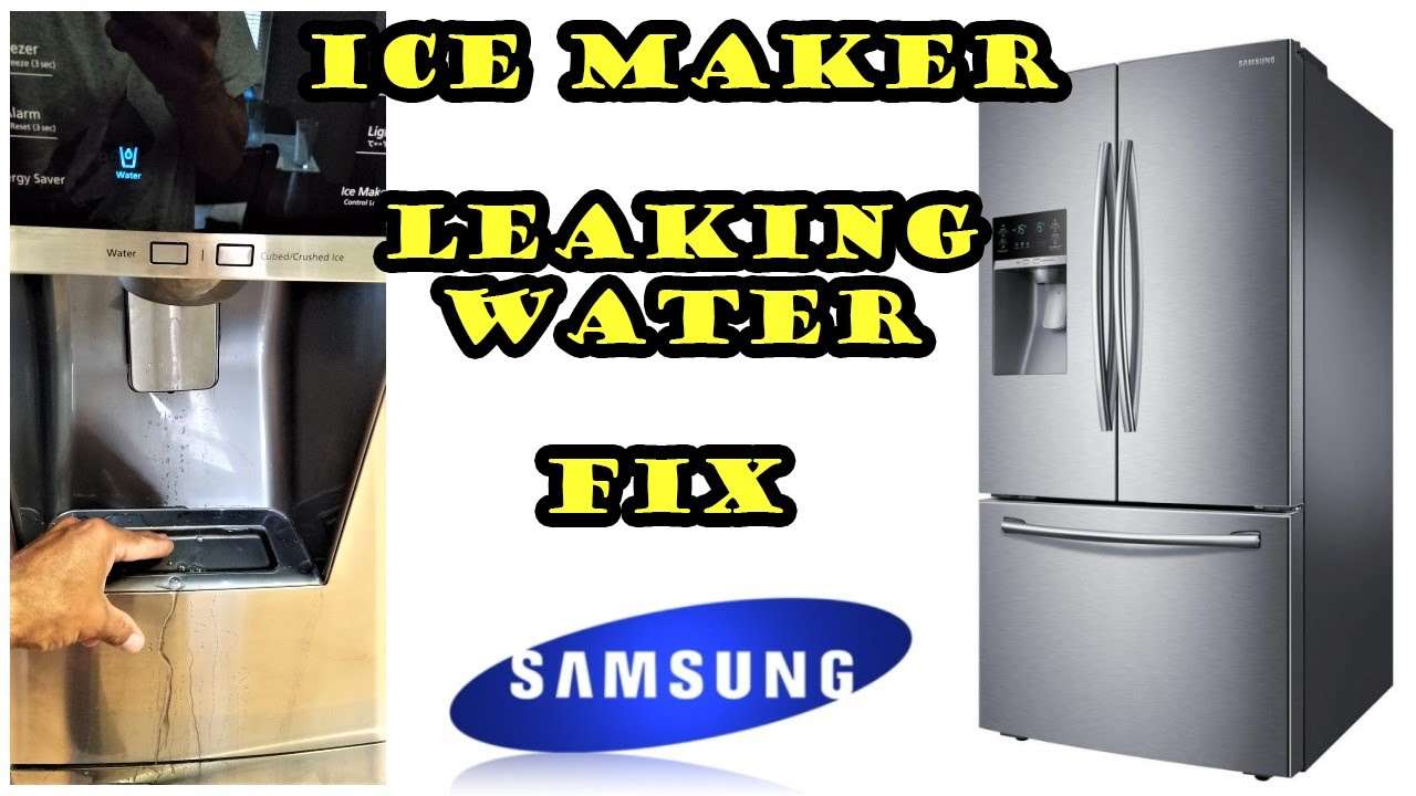 Samsung Refrigerator Water Leak from Ice Dispenser: Troubleshooting Beyond the Basics
