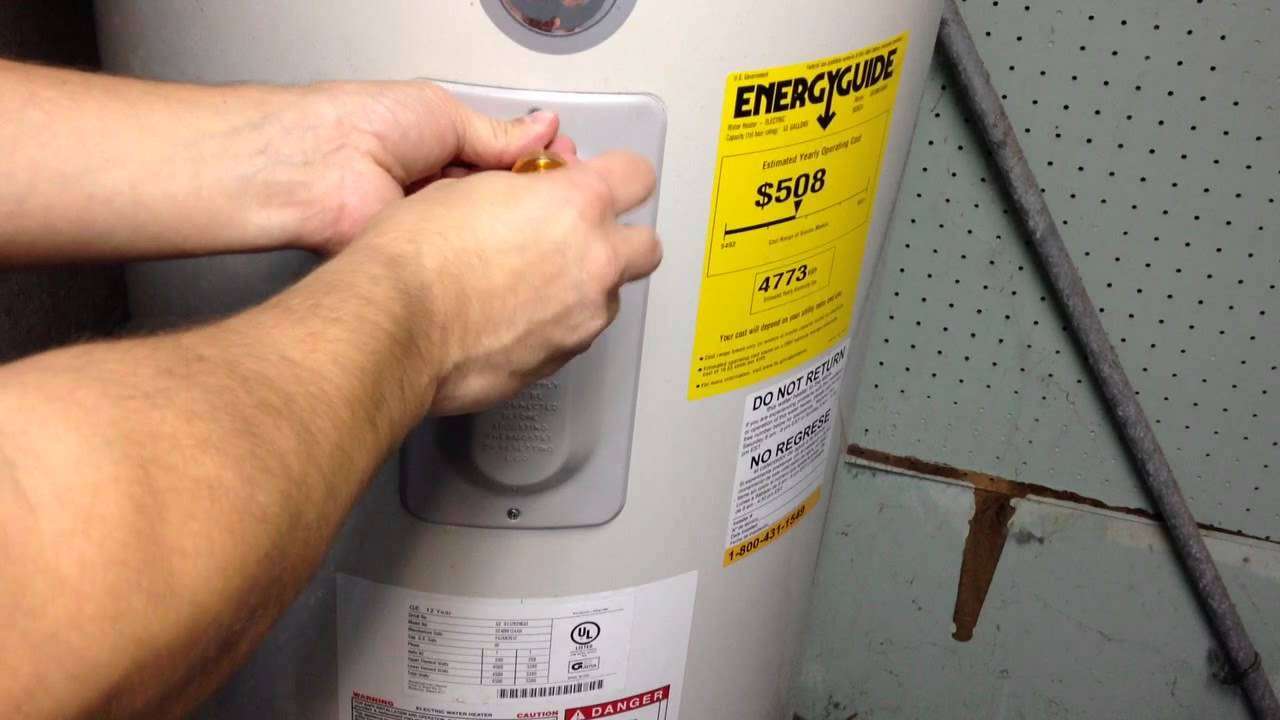 Where Is the Reset Button on a Hot Water Heater