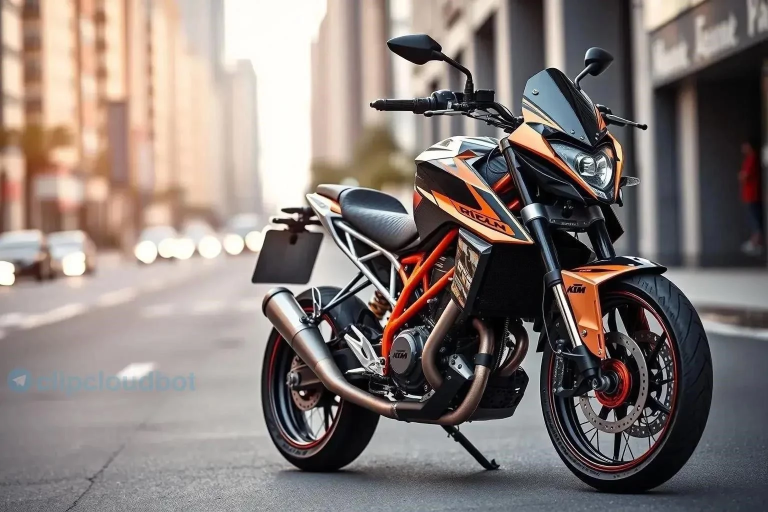 Modified KTM Duke 200: A Transformation by GM Custom Delhi